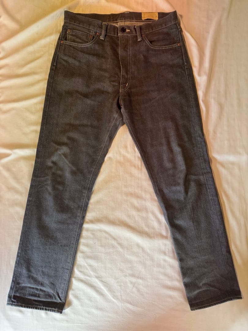 トオルcantate ストレートデニム　22AW