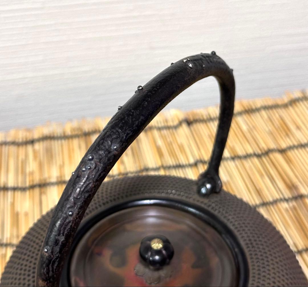 新品　敬典工房正寿堂山正造銀粒象嵌鉉銀口斑紫銅蓋１２型人間国宝　高橋 敬典作