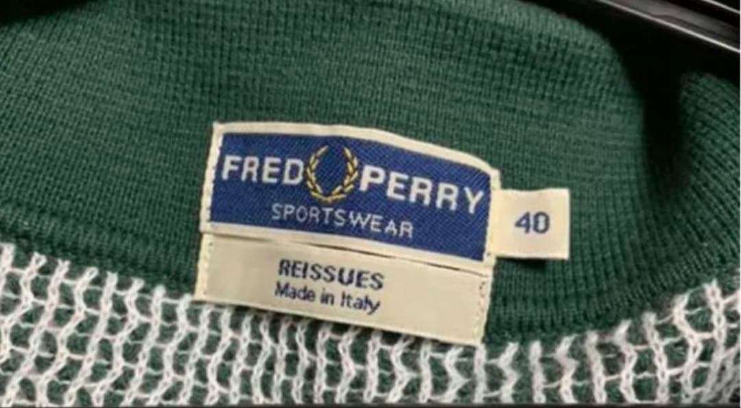 FRED PERRY フレッドペリー ニットポロシャツ