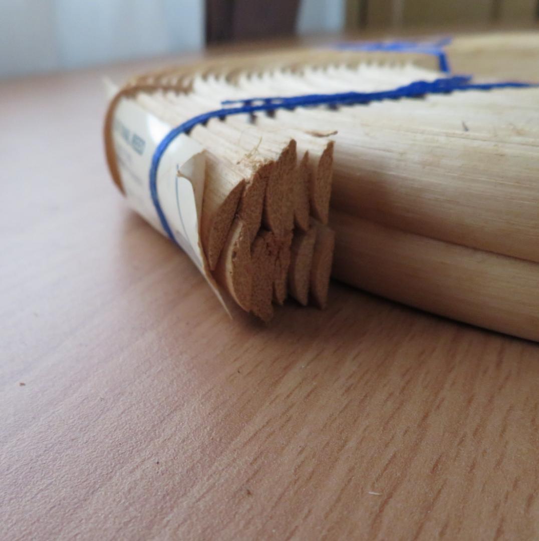 ハンドメイド　バスケット材料　リード　5点まとめて　約2,200g　木製　かご籠