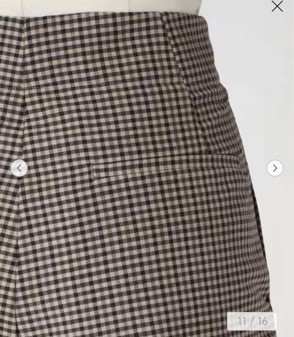 Drawer FALL1 ウールモヘヤチェックパンツ