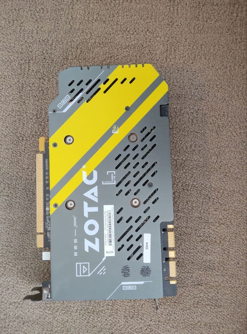 ZOTAC GTX1070 グラフィックボード デュアルファン