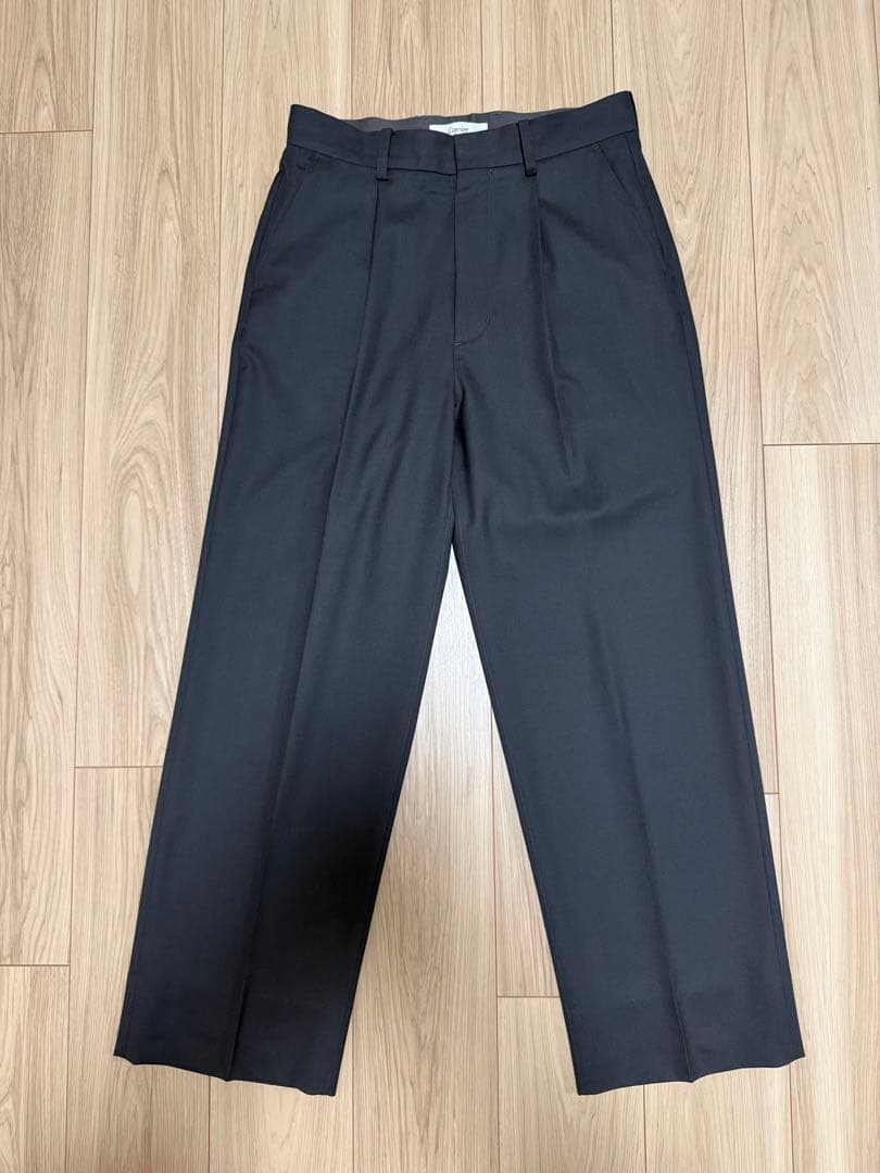 パンツ Cornier Super130's WORSTED WOOL SLACKS