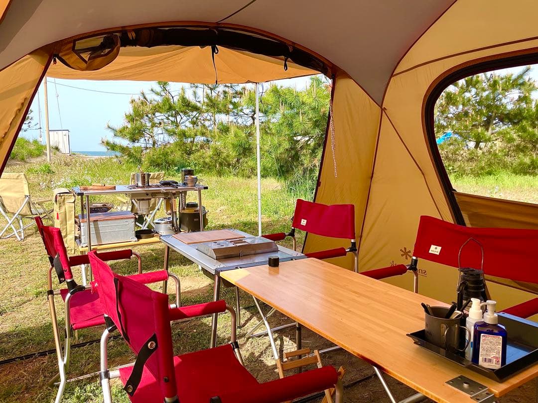 スノーピーク FDチェアワイド RD 4脚セット キャンプ チェア 折り畳み