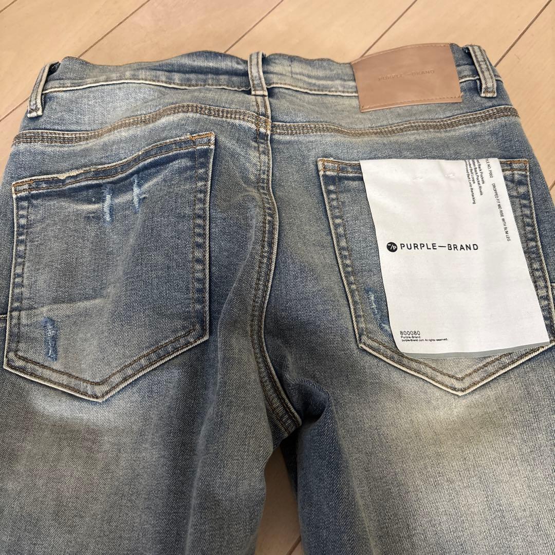 PURPLE BRAND ライトブルーデニムパンツサイズ29