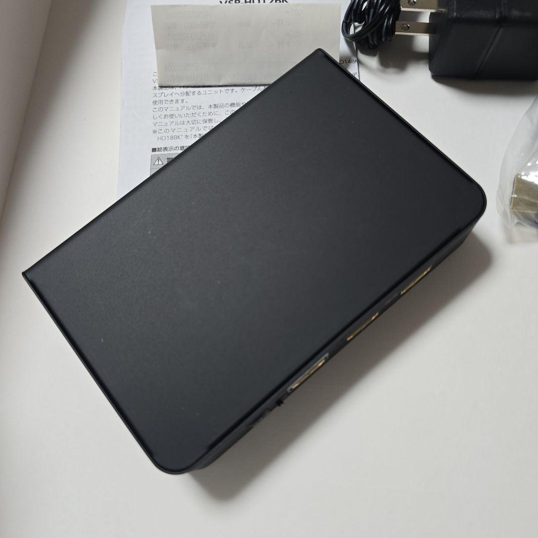 ELECOM HDMI分配器 VSP-HD12BK 4K/2K/3D対応