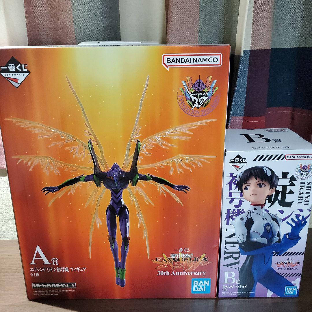 一番くじ エヴァンゲリオン ☆A賞 エヴァ初号機 ☆B賞 碇シンジ ☆その他
