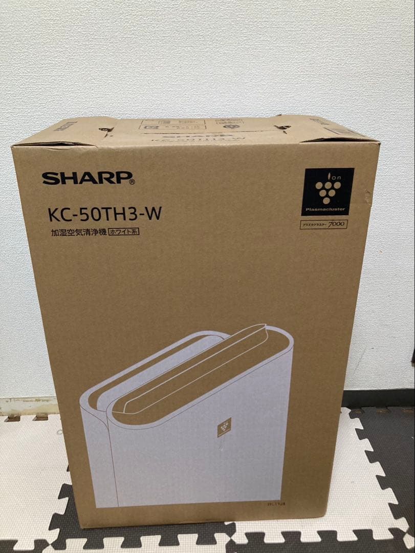 シャープ　KC-50TH3-W 加湿空気清浄機 ホワイト プラズマクラスター
