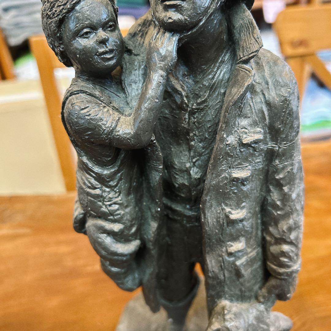 彫刻家 マイケルガーマン氏作 アンティーク彫刻　アメリカンインテリア　消防士