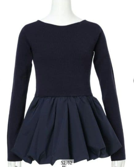 週末✩Arpege story 裾バルーンニット