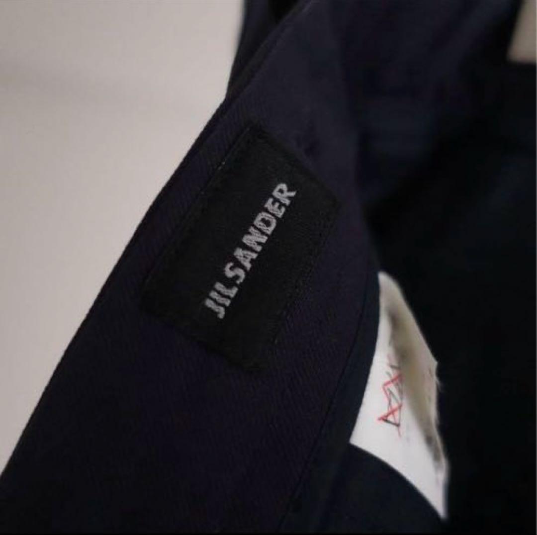 JIL SANDER ネイビー スラックス