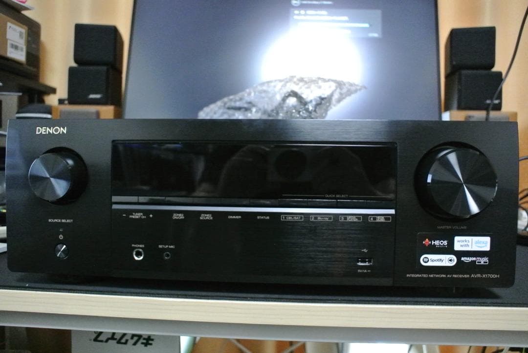2023年製 DENON AVアンプ AVR-X1700h 動作品