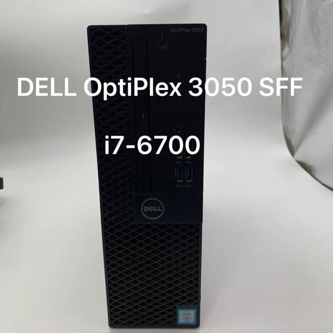Windowsデスクトップ DELLOptiPlex 3050 SFF i7-6700CPU3.40GHz