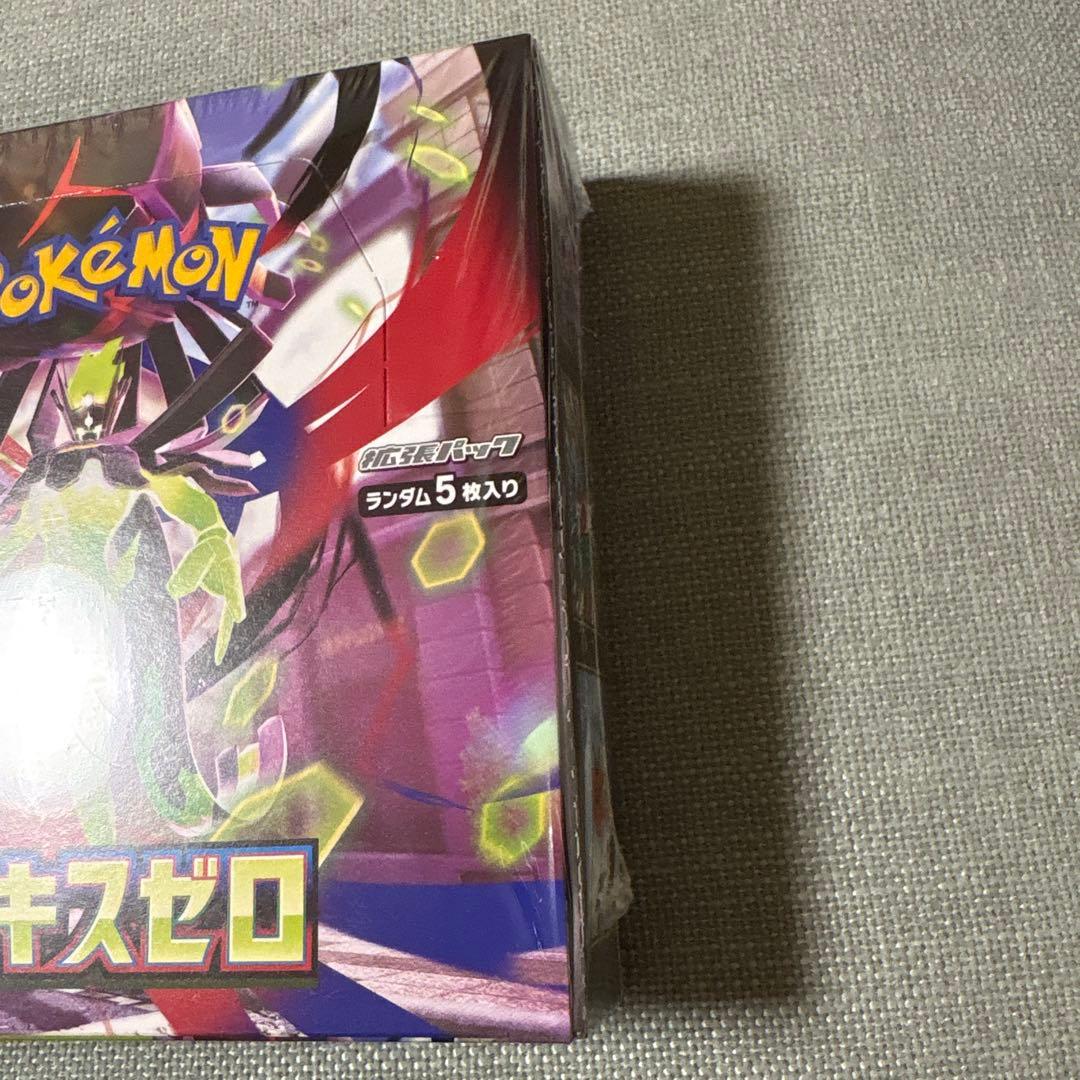 ポケモンカードムニキスゼロ4BOXシュリンク付き新品未開封