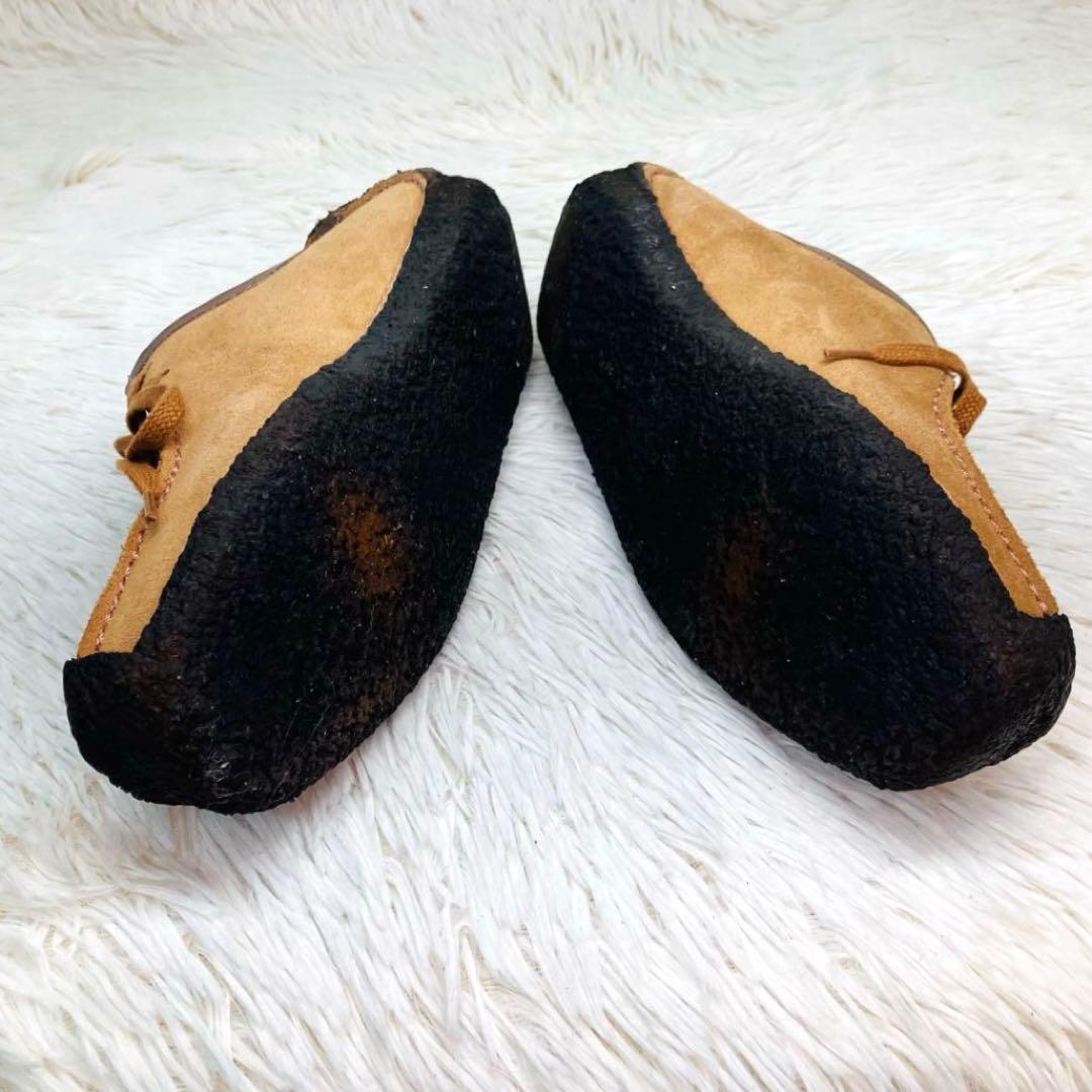 【極美品】Clarks UK4.5クラークス ナタリー ライトブラウン ワラビー