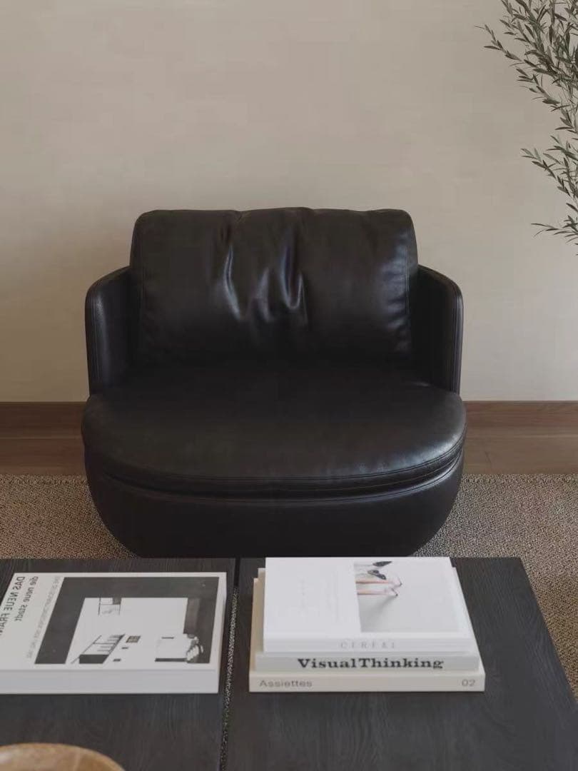 ソファ　1人用　ブラック　リラックス