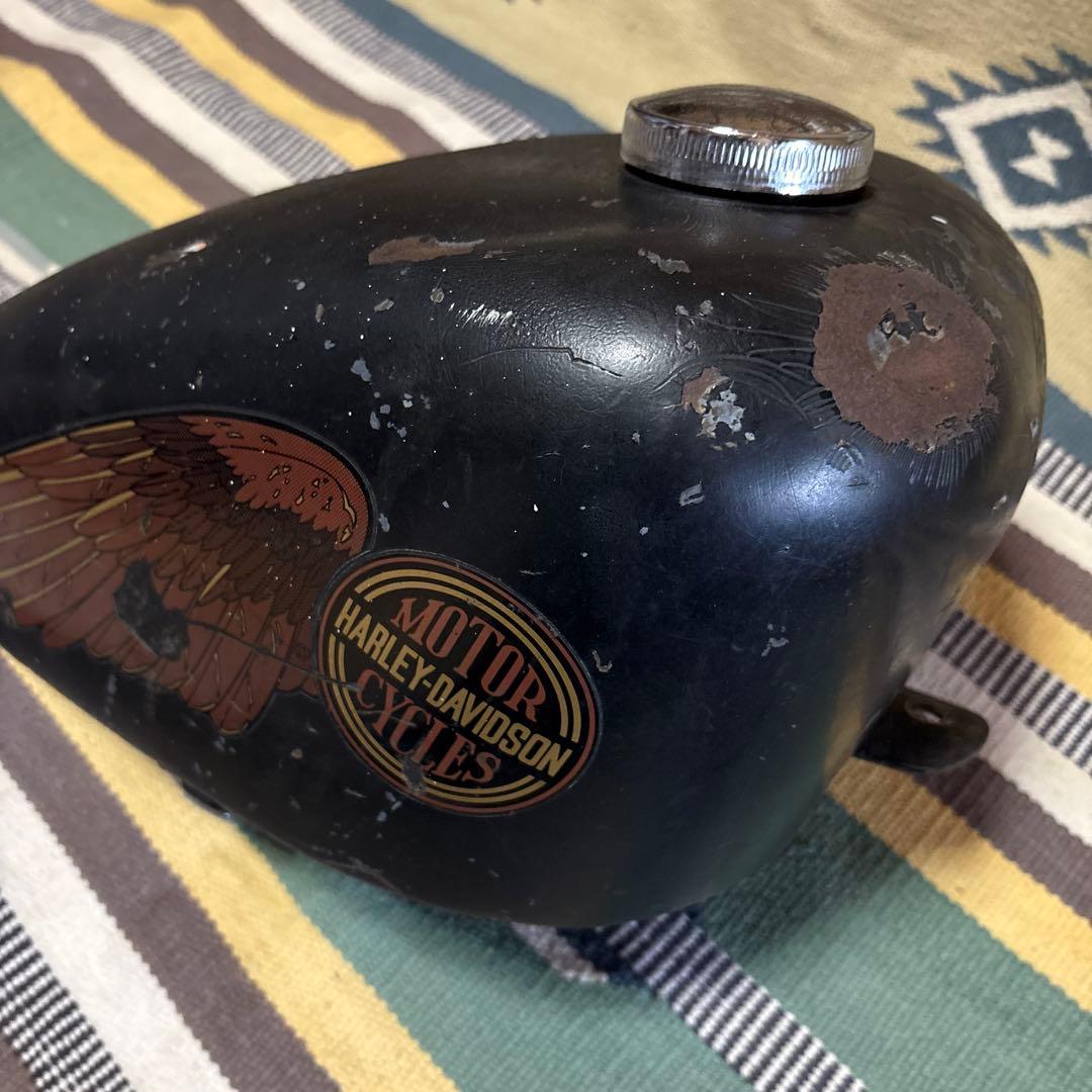 GMEハーレーダビッドソン メタルタンク 黒