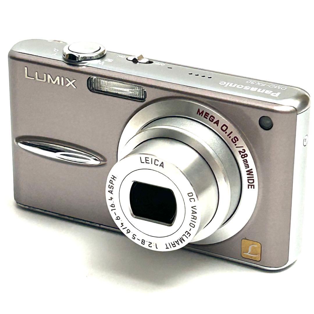 美品【デジカメ】LUMIX DMC-FX30 コンデジ パナソニック ブラウン