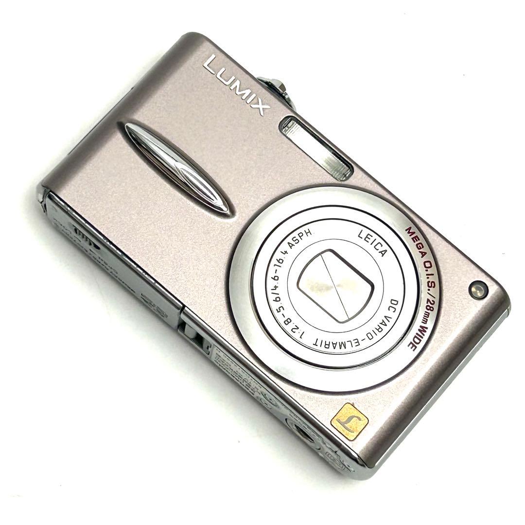 美品【デジカメ】LUMIX DMC-FX30 コンデジ パナソニック ブラウン