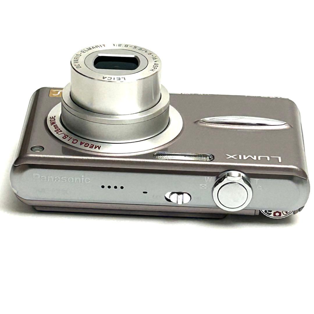 美品【デジカメ】LUMIX DMC-FX30 コンデジ パナソニック ブラウン