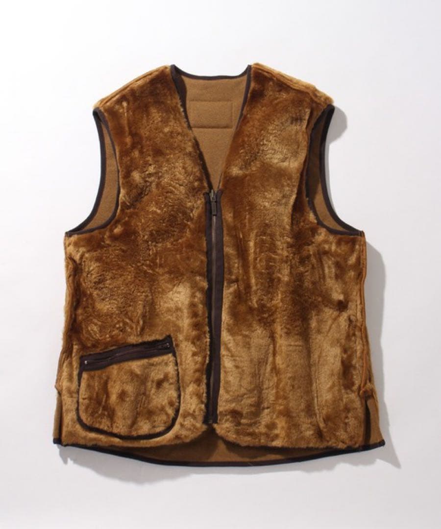 【超美品】Barbour バブアー　ワームパイルジップインライナー　ベスト