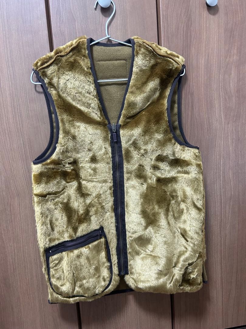 【超美品】Barbour バブアー　ワームパイルジップインライナー　ベスト