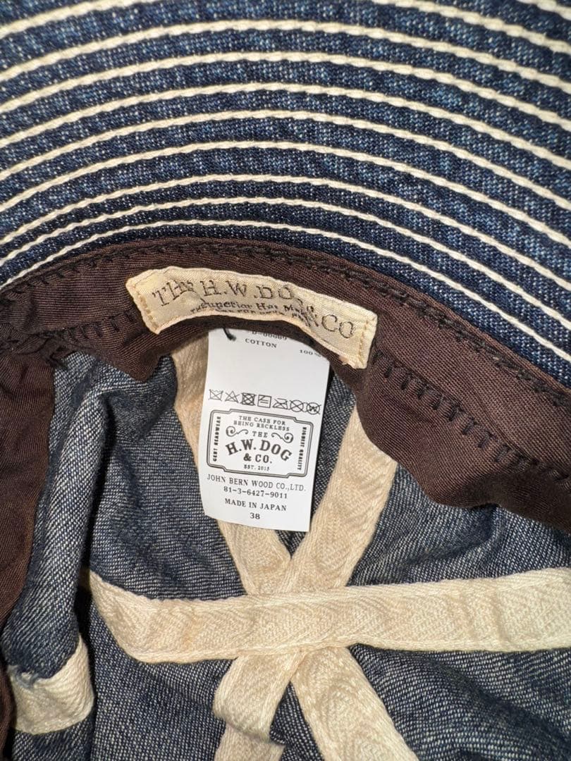 帽子 THE.H.W.DOG&CO FATIGUE HAT 38