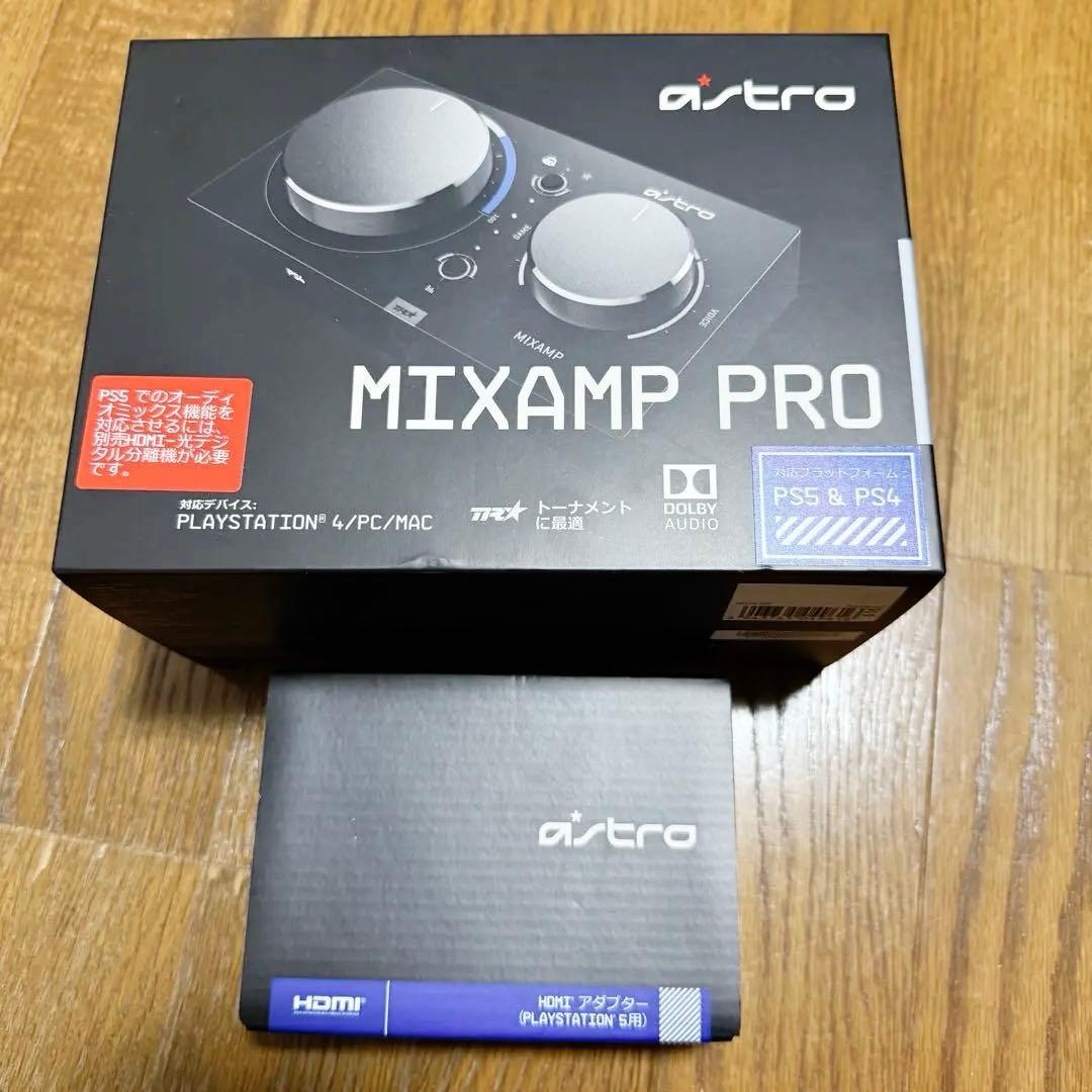 【超美品+HDMIアダプタ付き】アストロ　ミックスアンプ　mixamp pro