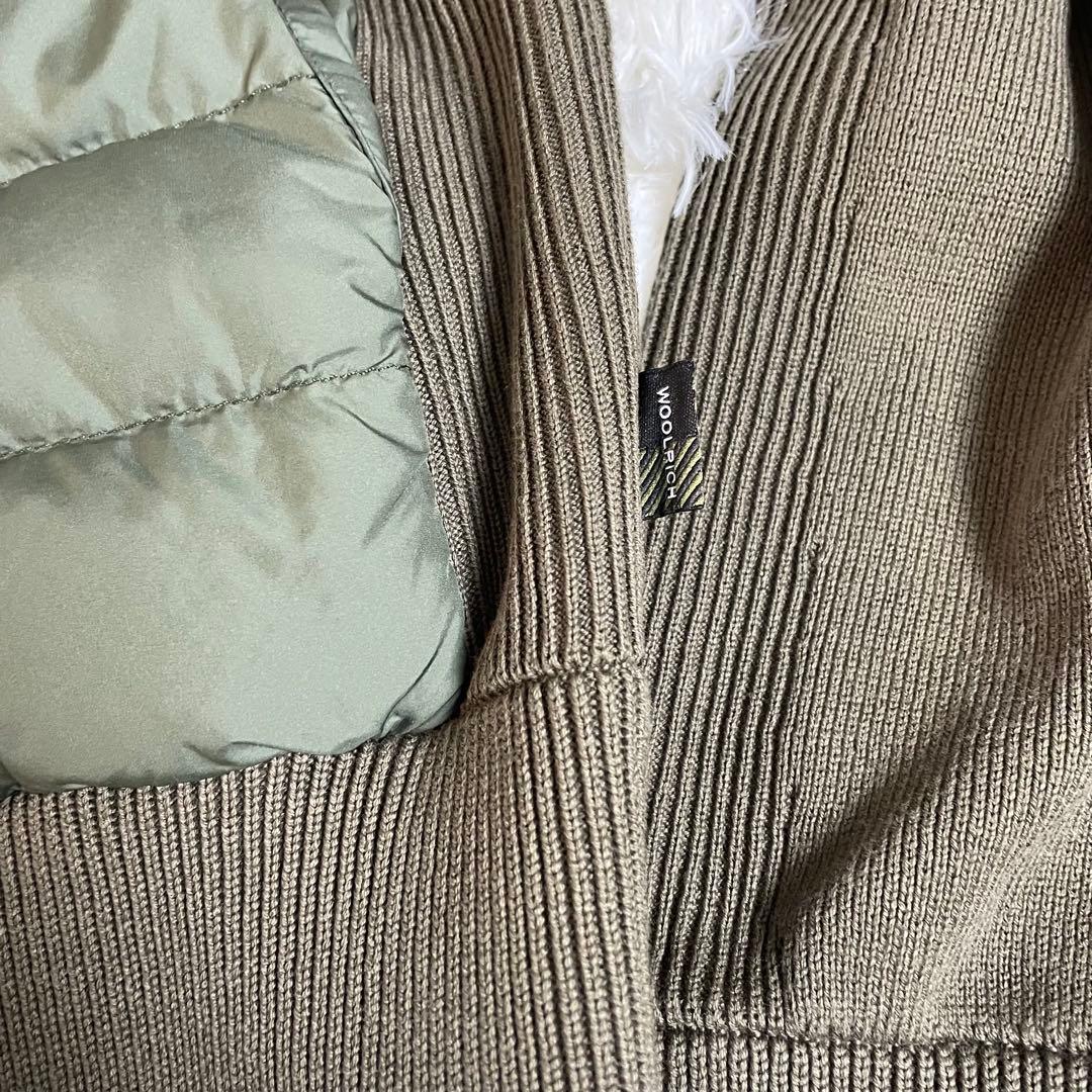 美品　ウールリッチ　ハイブリッドダウン　ジャケット　アウター　ライト　ダウン