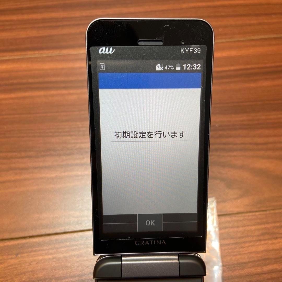 GRATINA グラティーナ KYF39SKA ガラケー ほぼ新品 3848