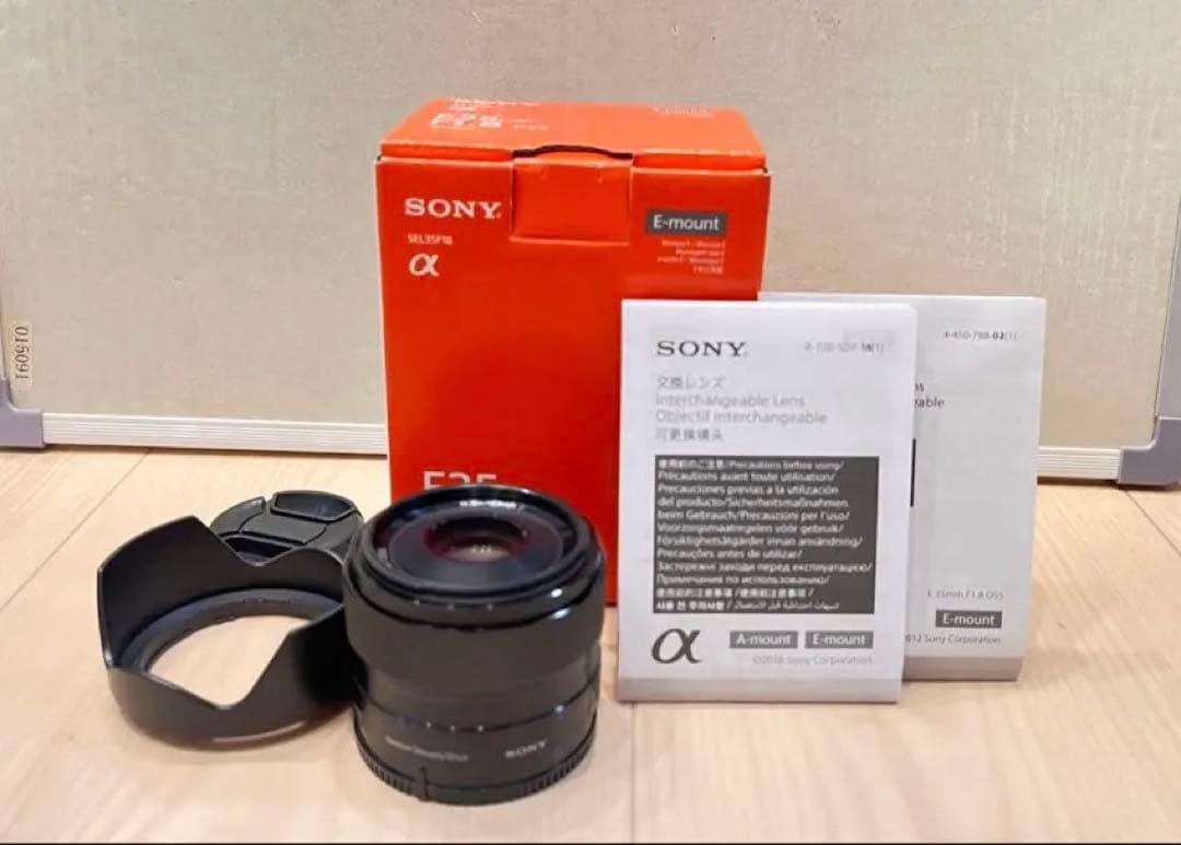 SONY E35mm F1.8 OSS レンズ SEL35F18