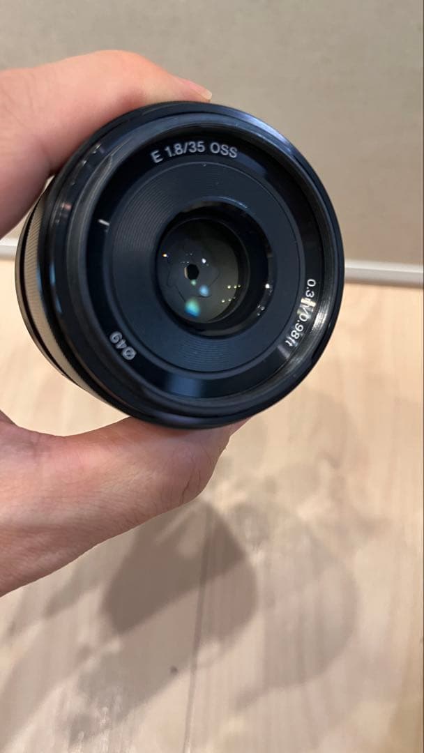 SONY E35mm F1.8 OSS レンズ SEL35F18
