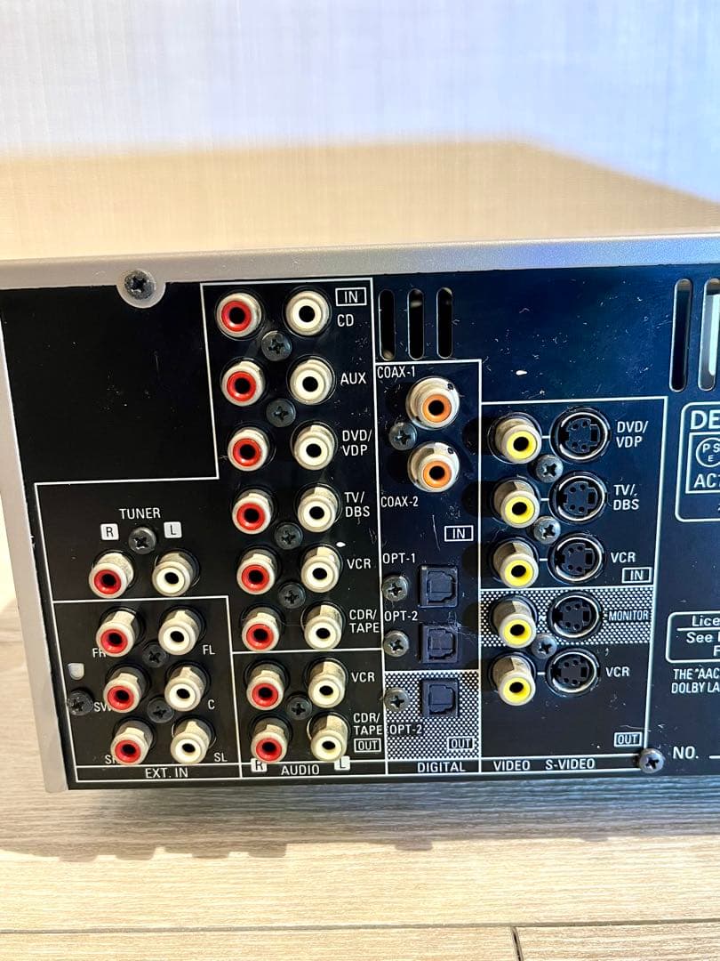 DENON デノン　AVC-1620 AVサラウンドアンプ　美品