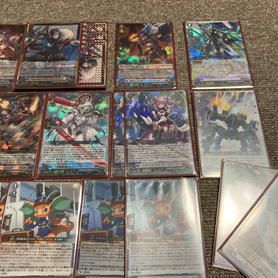 ヴァンガード 　エバ　デッキ　マグニデス　コンバイン　オブスクデイト　スリーブ付