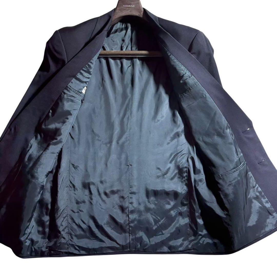 【極美品】ジョルジオアルマーニ 紺ブレ 金ボタン ヴァージンウール 50サイズ