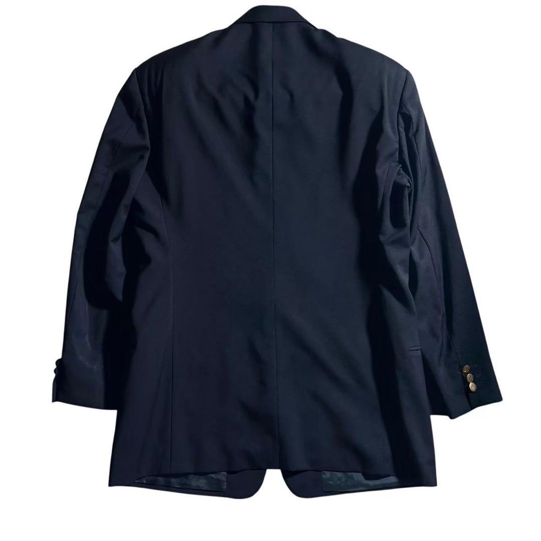 【極美品】ジョルジオアルマーニ 紺ブレ 金ボタン ヴァージンウール 50サイズ