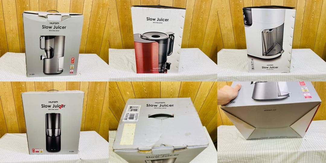 未使用　Hurom スロージューサー　H-200
