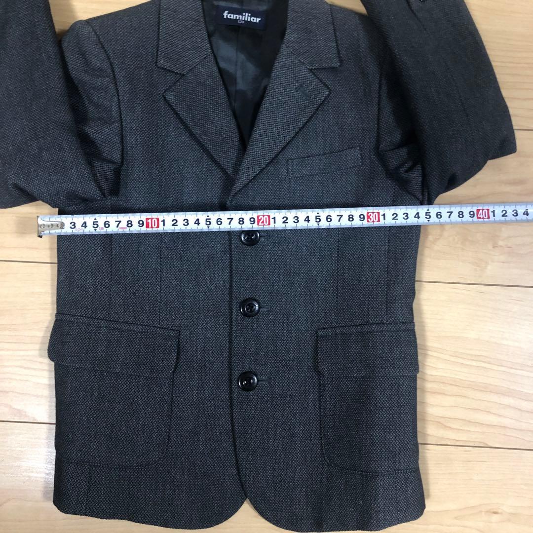 ファミリアスーツ　ショパンのシャツセット　120 フォーマル 卒園式