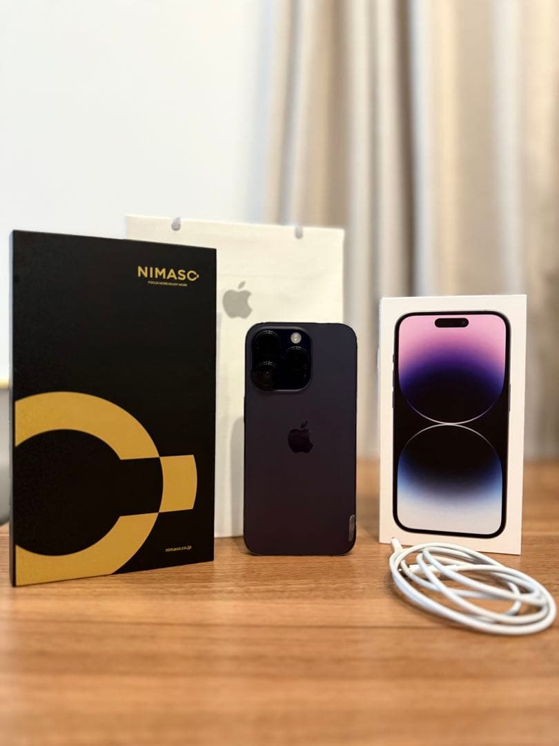 スマートフォン本体 iphone14pro 128GB Deep Purple