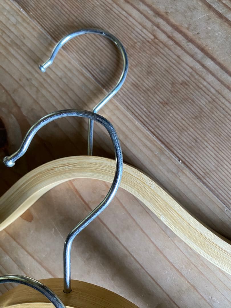 IKEA(イケア) TJENARE ティエナレ41本まとめ売り　洋服ハンガー　竹