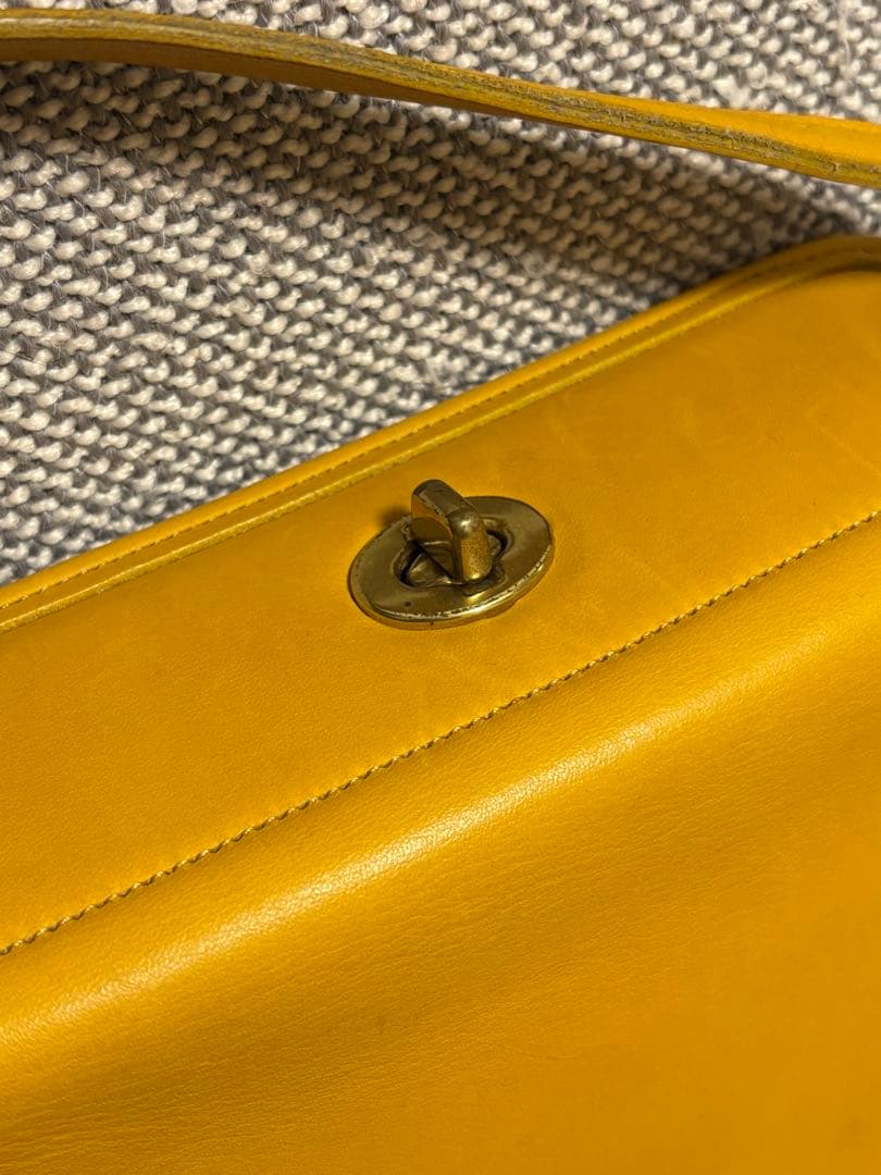 90s old coach オールドコーチ ハンドバッグ　ターンロック USA製