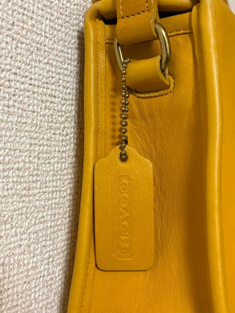 90s old coach オールドコーチ ハンドバッグ　ターンロック USA製