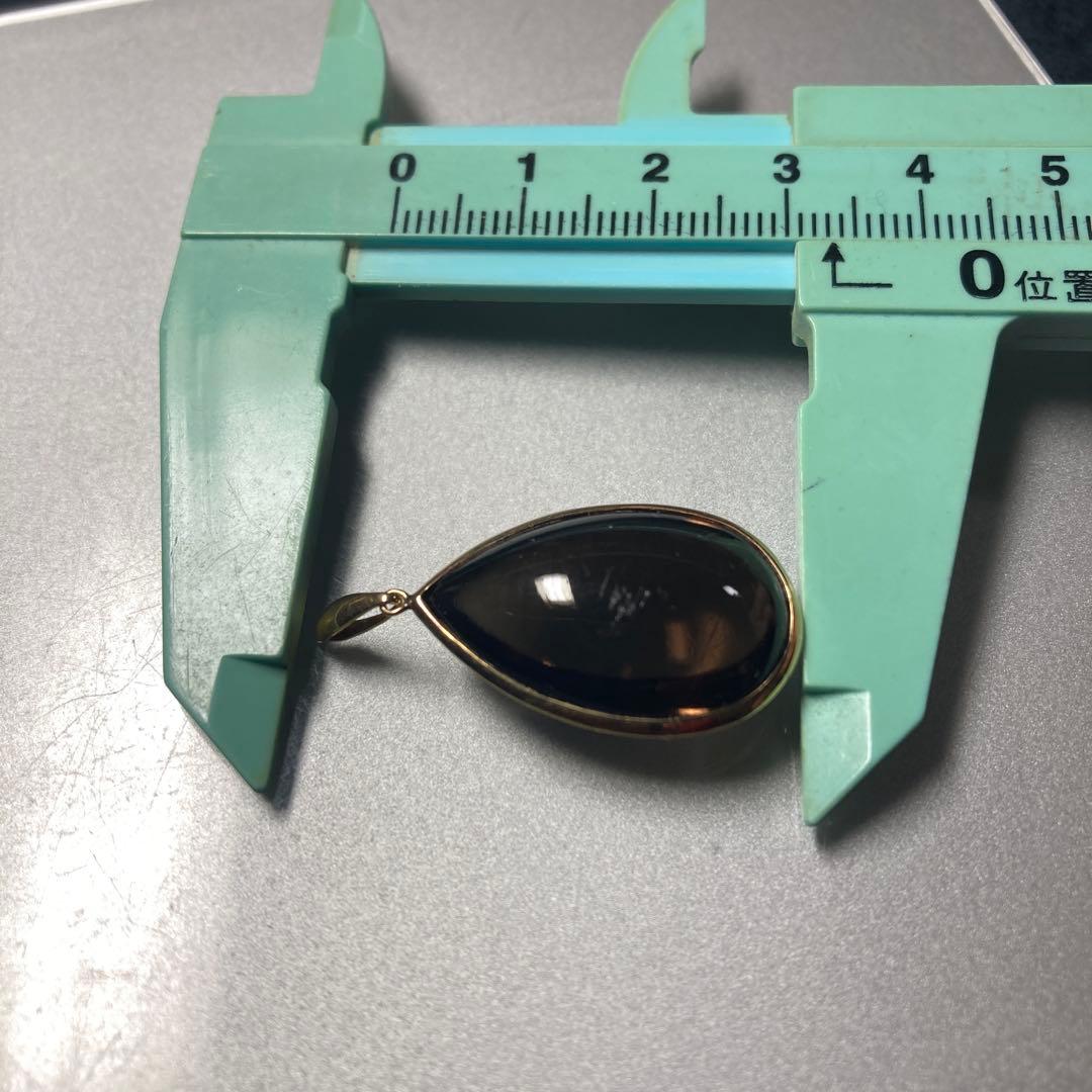 @(・●・)@…これもk18の18金の金具のペンダントトップです♪