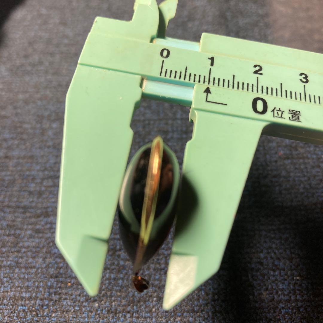 @(・●・)@…これもk18の18金の金具のペンダントトップです♪