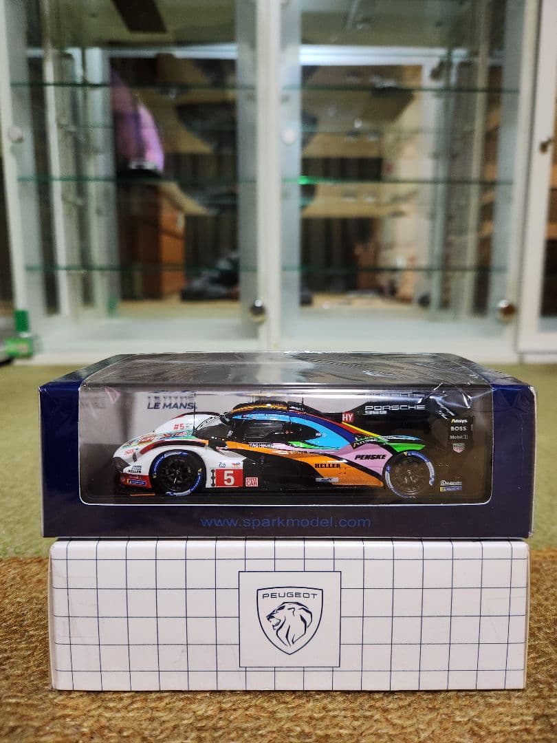 ミニカー 1/43 Spark Porsche 963 Penske LM 2023