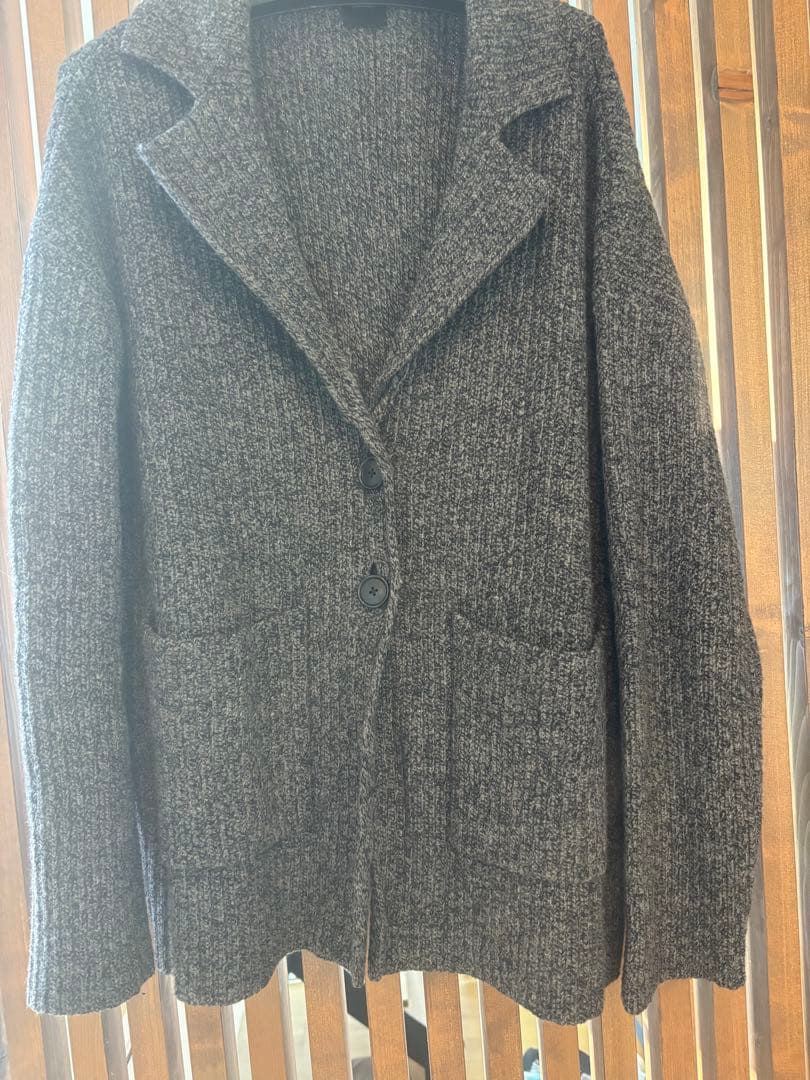 スピック&スパン　オーバーサイズニットジャケット　美品