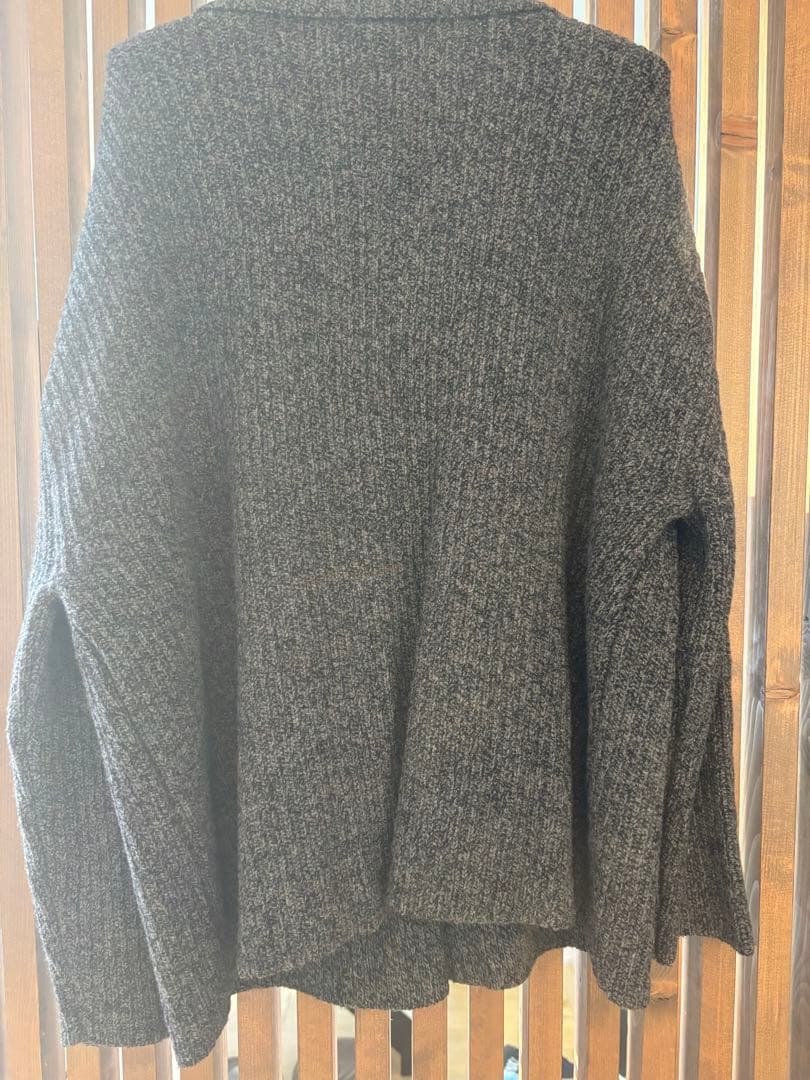 スピック&スパン　オーバーサイズニットジャケット　美品