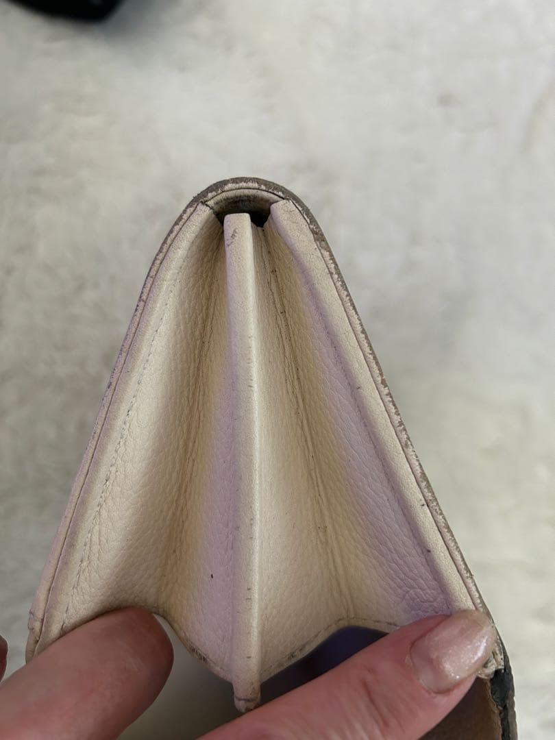 Louis Vuitton ベージュ 長財布