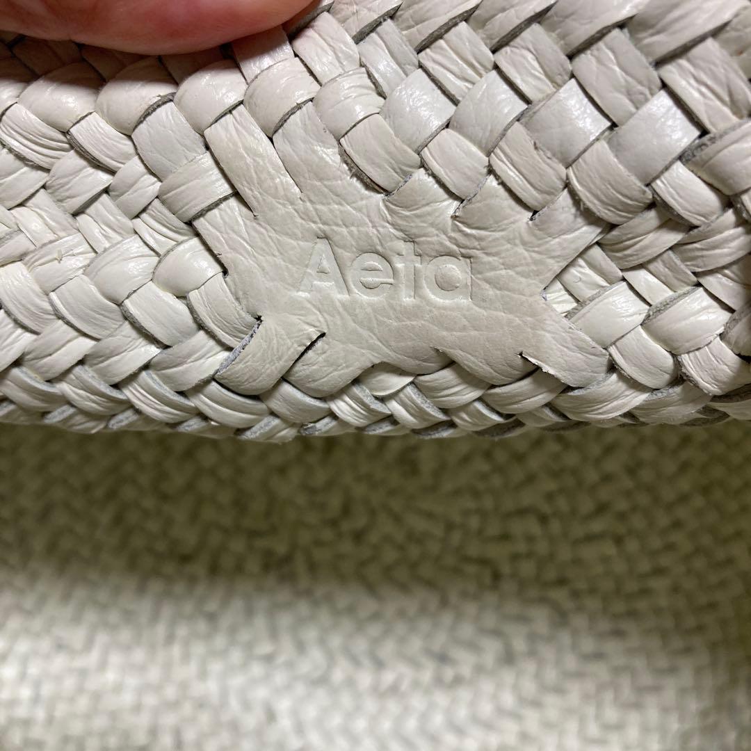 Aeta かごバッグ　 Mサイズ ホワイト