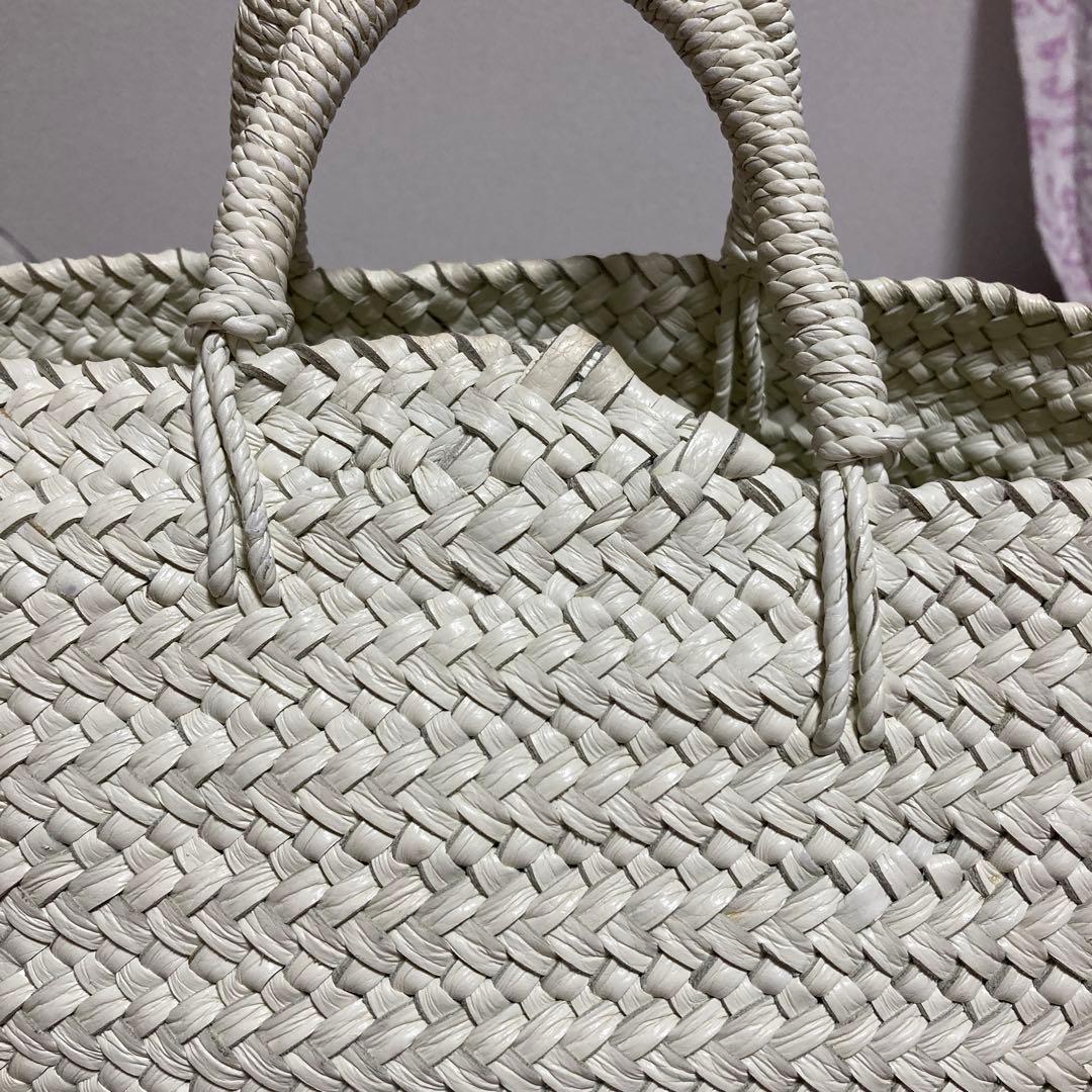 Aeta かごバッグ　 Mサイズ ホワイト